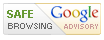 Safe Browsing advisory by Google
