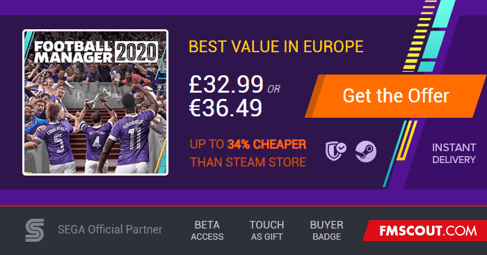 Football Manager 2020 Touch Features Announced - FM Console and FM