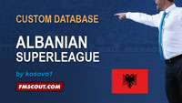 Albanian Superleague for FM14