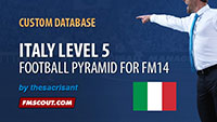 Italy Level 5 for FM14