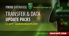 FM16 Transfer & Data Update Packs by pr0