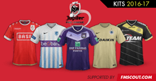 Belgium Jupiler Pro League 2016-17 SS kits