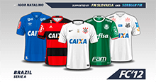 Brazil Serie A kits 2016