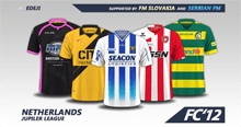 Netherlands Jupiler League 2016/17 kits