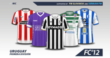 Uruguay Primera Division 2016/17 kits