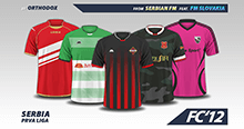 Serbia Prva Liga kits 2016/17