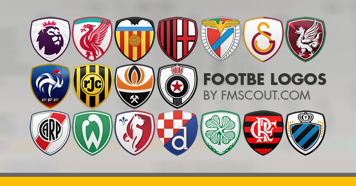 Football Manager 2019 Logo Packs - Footbe Logos 2018-19