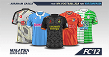 Malaysia Super League 2017 kits