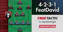 4-2-3-1 FeatDavid PGS FM18