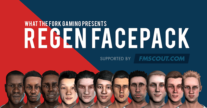 Football Manager 2018 Facepacks - Regen Facepack for Football Manager by wtforkgaming