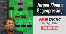 Klopp's Gegenpressing FM18 Tactic + Video