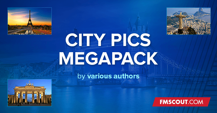 FM 2019 Misc Graphics - Cities Megapack for FM 2019