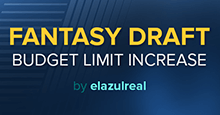 Fantasy Draft - Squad Budget Limit Increase