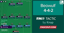 Knap's Beowulf 4-4-2 Tactic FM19