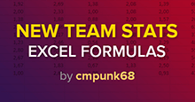 New team statistics for FM v.2.0