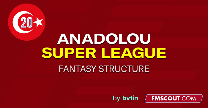 FM 2020 Fantasy Scenarios - Turkey Anadolu Super League for FM20