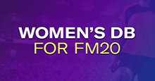 Women's Football Database for FM20