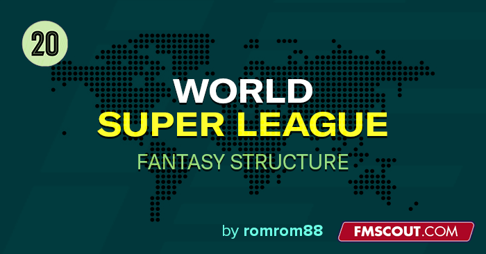 FM 2020 Fantasy Scenarios - FM20 World Super League by romrom88