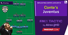 Conte’s Juventus tactic (2011-14) DOMINATE every match! 105 points! (+ VIDEOS)