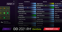 FM21 Skin: DD2021RM v1.1 (Realism MOD)
