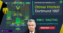 Ottmar "der General" Hitzfeld - Dortmund 1997 Inspired 5212