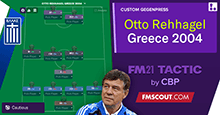 Otto Rehhagel Greece Euro 2004 Final Tactic