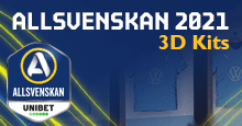 Sweden - Allsvenskan 2021 - 3D Kits