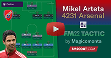 Arteta's 4231 Arsenal