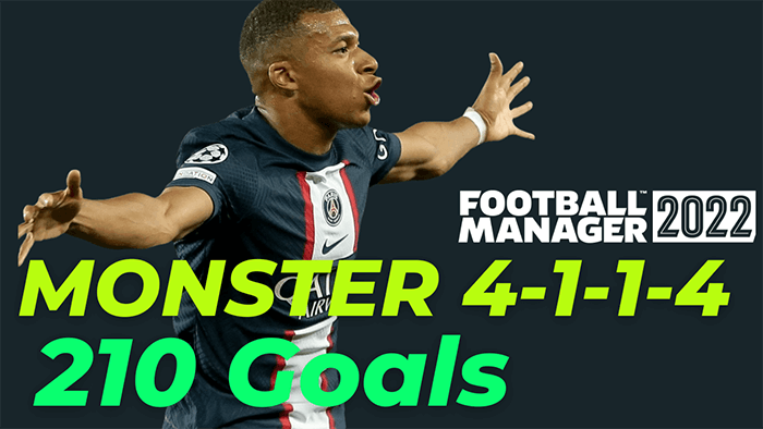 Football Manager 2022 Tactics - DHFM's Poseidon's Trident - 210 GOALS!