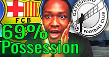 69% Possession | Gateshead 4-3-3 Control Possession