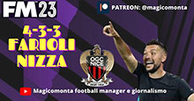 Francesco Farioli 4-3-3 OGC Nice 2023/24