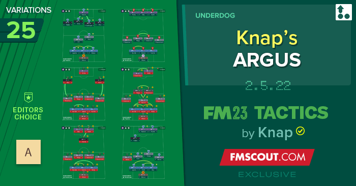 Knap Tactics for FM23 - FM23 Tactics by Knap: ARGUS