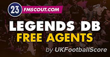 Football Legends as Free Agents / FM23 Database