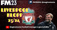 4-3-3 Jurgen Klopp's Liverpool 2023/24 - 5/5 Trophies Won
