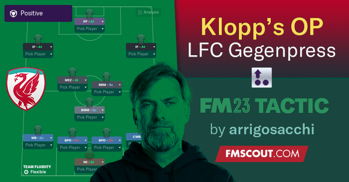 FM23 Liverpool 4-3-3 Gegenpress Tactic, Team Guide, FM Blog