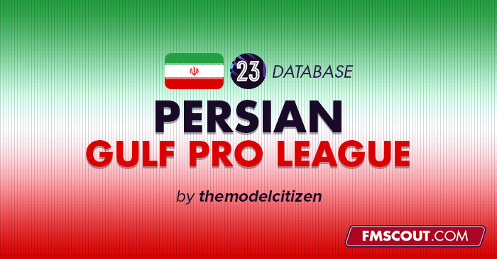 Football Manager 2023 League Updates - FM23 Persian Gulf Pro League (Iran)