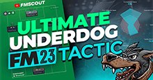 MY ULTIMATE FM23 UNDERDOG TACTIC!