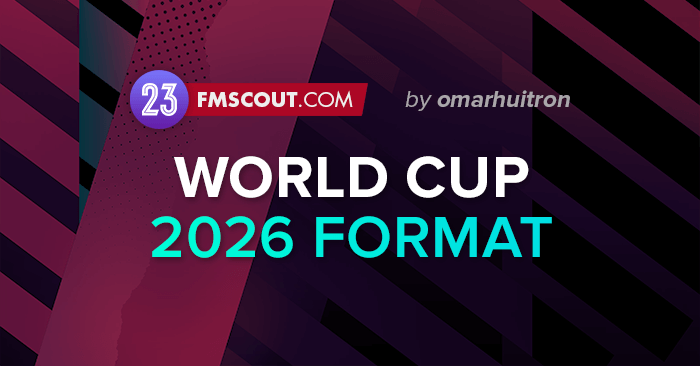 FM 2023 Fantasy Scenarios - FIFA World Cup 2026 new format