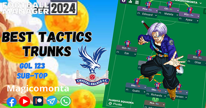 Football Manager 2024 Tactics - 3-4-3 Trunks