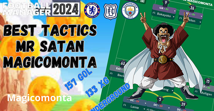 Football Manager 2024 Tactics - 3-5-2 Mr Satan of Magicomonta