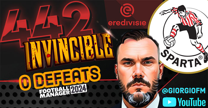Football Manager 2024 Tactics - 442 INVINCIBLE / 0 Defeats