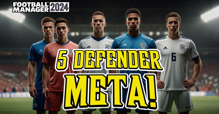Football Manager 2024 Tactics - 5 BACK - Meta 5 Defender for Underdogs!