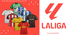 Spanish La Liga Alternative 2D & 3D Kits 2024/25