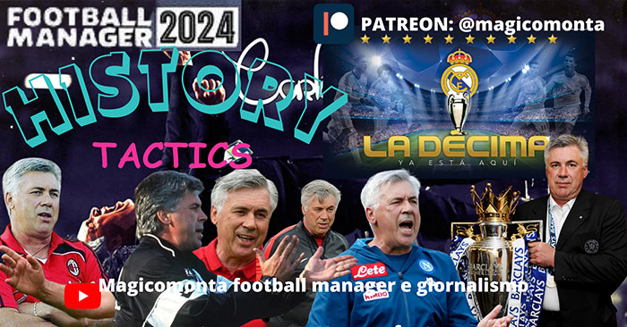 Football Manager 2024 Tactics - Ancelotti's 4-3-3 Real Madrid // La Decima