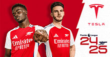 FM24 Arsenal Tesla Takeover