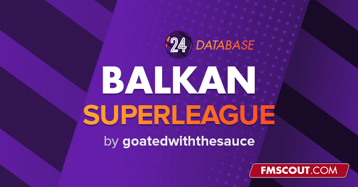 FM 2024 Fantasy Scenarios - FM24 Balkan SuperLeague