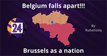 Belgium falls apart!!! (Brussels as a nation)