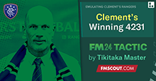Clement's 4-2-3-1 Rangers // WON ALL GAMES
