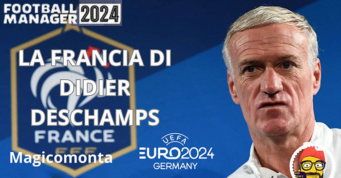 Football Manager 2024 Tactics - Deschamps' 4-2-3-1 France // Euro 2024