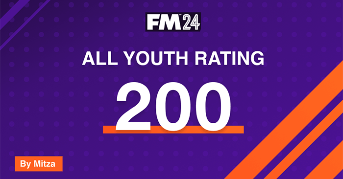 FM 2024 Fantasy Scenarios - FM24 All Youth Rating 200